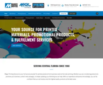 Magicbusinessforms.com(Magic Printing Services) Screenshot