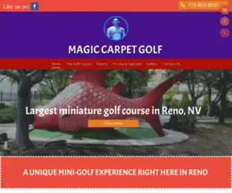 Magiccarpetgolfreno.com(Magic Carpet Golf) Screenshot