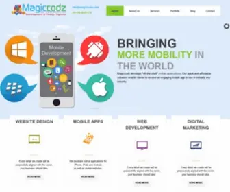 Magiccodz.com(Magiccodz Software Solutions) Screenshot