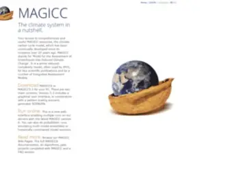 Magicc.org(Magicc6 Portal) Screenshot