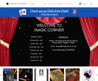 Magiccorner.com.sg(Magic Retail Shop) Screenshot