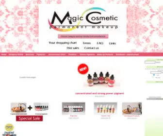 Magiccosmetic.com(Magic Cosmetic) Screenshot