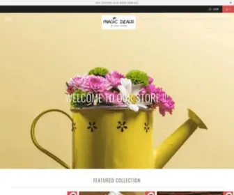 MagiCDealstore.com(Magic Deals Store) Screenshot