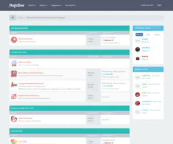 MagiCDew.org(MagiCDew) Screenshot