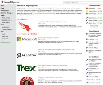 MagiCDiligence.com(MagicDiligence) Screenshot