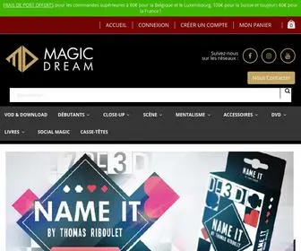 MagiCDream.fr(Magasin de magie sur Paris et boutique de magie en ligne) Screenshot