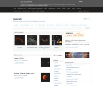 Magicearth.es(Web de Astronomía y Astrofotografía) Screenshot