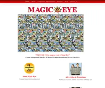 Magiceye.com(Home of Magic Eye Inc) Screenshot