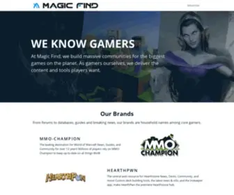MagicFind.us(Magic Find) Screenshot