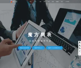 MagicFlu.com(魔方网表) Screenshot