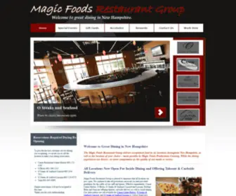 MagicFoodsrestaurantgroup.com(Magic Foods Restaurant Group) Screenshot