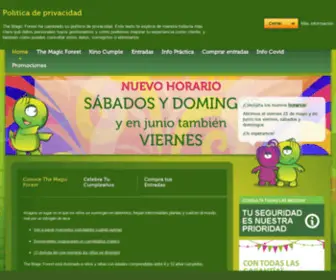 MagicForest.es(Parque de ocio Infantil) Screenshot