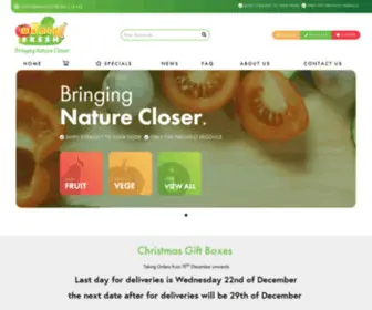 MagicFresh.co.nz(Buy Fruit & Vegetables Shop Online) Screenshot