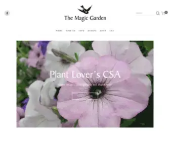 MagicGardenplants.com(The Magic Garden) Screenshot