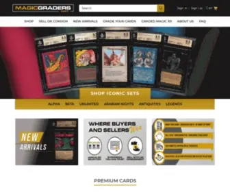 MagicGraders.com(MAGIC GRADERS) Screenshot