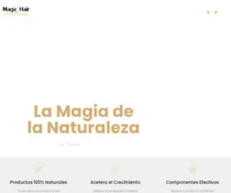 Magichair.com.co(Magic Hair Oficial) Screenshot