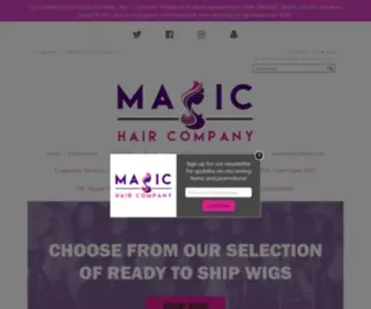Magichaircompany.com(Magic Hair Company Glueless Lace wig store) Screenshot