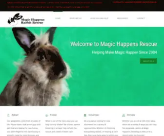 Magichappensrescue.com(Magic Happens Rabbit Rescue) Screenshot