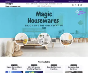 Magichousewares.com(Magic Housewares) Screenshot