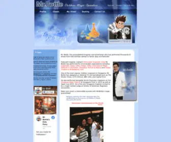 Magician.com.sg(Magic Shows) Screenshot