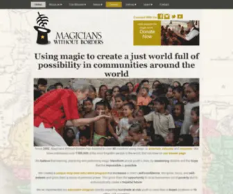 Magicianswithoutborders.com(Magicianswithoutborders) Screenshot