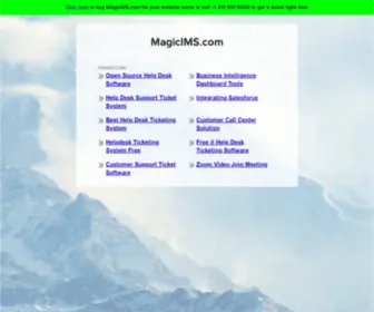 Magicims.com(The International Magicians Society) Screenshot