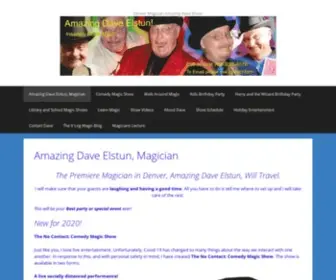 Magicindenver.com(Magician in Denver) Screenshot