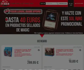 Magicitaca.com(Tienda especializada en Magic the Gathering) Screenshot