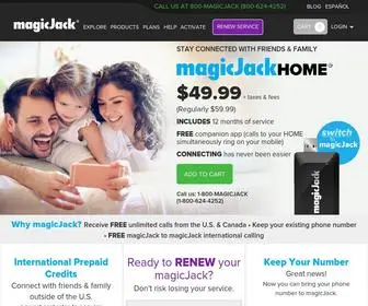 MagicJack.com(VoIP Phone Service) Screenshot