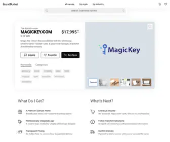 Magickey.com(Magickey) Screenshot