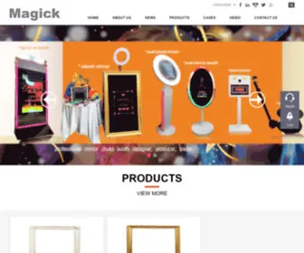 Magicktec.com(Jinan Magick Technology Co) Screenshot