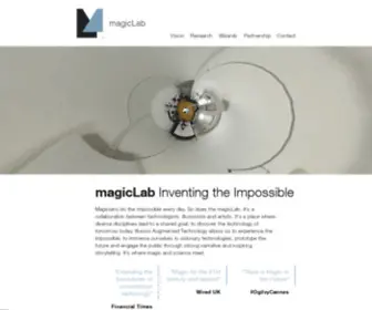 Magiclab.nyc(Inventing the Impossible) Screenshot