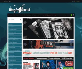Magicland.se(Trolleributik) Screenshot