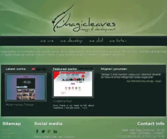 Magicleaves.com(Multisite Root 2) Screenshot