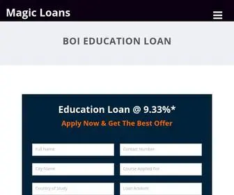 Magicloans.in(Home) Screenshot