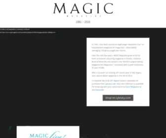 Magicmagazine.com(MAGIC Magazine) Screenshot