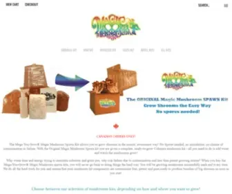 Magicmushroomkit.ca(The Original Magic Mushroom Spawn Kit) Screenshot