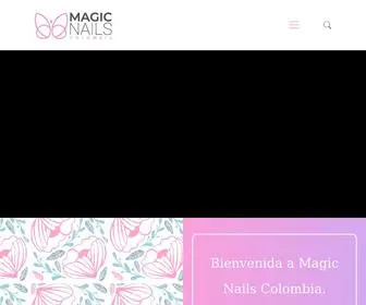 Magicnailscolombia.com(Magic Nails) Screenshot