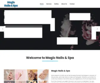 Magicnailsdenver.com(We’re experts at what we do. But knowing the best techniques) Screenshot