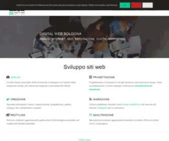 Magicnet.it(Digital web Bologna servizi Internet per aziende e professionisti) Screenshot