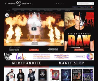 MagicPlace.com(CrissAngel) Screenshot