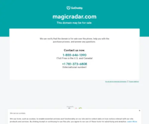 Magicradar.com(MagicRadar) Screenshot