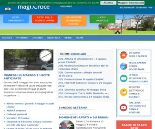 Magicroce.gov.it(Liceo statale B) Screenshot