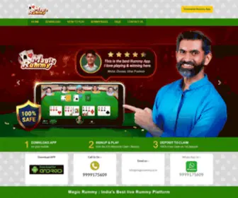 Magicrummy.co.in(Play Real Indian Cash Rummy Games) Screenshot