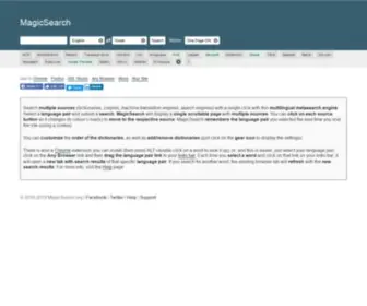 Magicsearch.org(Magic Search) Screenshot