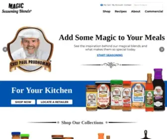 Magicseasoningblends.com(Magic Seasoning Blends) Screenshot