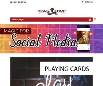 Magicshopsandiego.com(Magic Shop San Diego) Screenshot