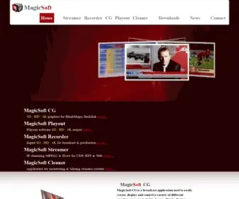 Magicsoft.tv(Broadcast Software Streamer) Screenshot