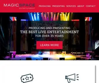 Magicspace.net(MagicSpace Entertainment) Screenshot