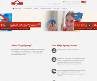 Magicsponge.com.au(Magic Sponge) Screenshot